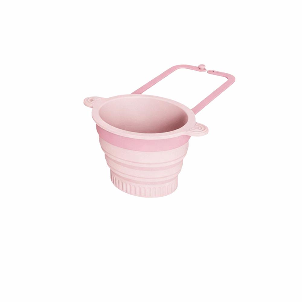 Durable Silicone Silicone Strainer Basket Reusable Sink Colander  Fruit Washing