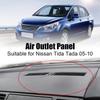 68414-ED50 Car Dashboard Air Conditioning Outlet Panel Grille Cover For Nissan Tiida 2005-2011 Car Instrument Cover Plate