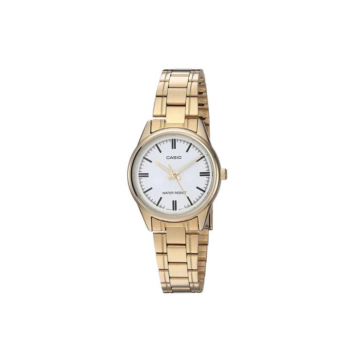 CASIO Women s Standard Series 28.2mm White Watch LTP-V005G-7AUDF White Dial