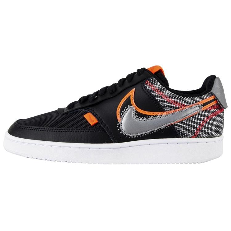 

Nike Court Vision Low Premium Black Silver Women s 37.5