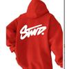 Mens Oversized Hoodie With Letter Print Fall Casual Sweatshirt Loose Fit Long Sleeve Pullover In 6 Colors