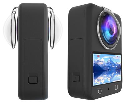 Protector de Lente de Cristal para Lente de Cámara DJI Osmo 360 Fácil de Rayar Alta Transmisión de Luz Protector de Lente, PC/Óptico [MARR], Diseño de Clic para Ajustar, Instalación,