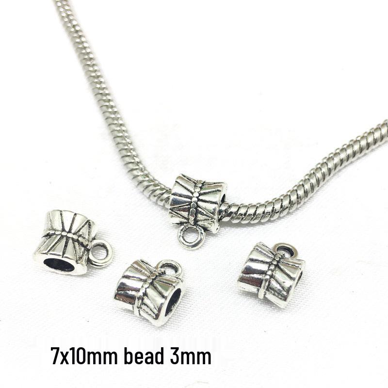 

Tibetan Silver Retro Spacer Beads & Clasp Connectors for Jewelry Making