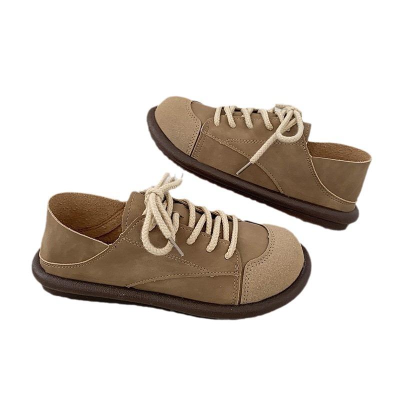 Fashion 2024 Brand Shoes for Women Round Head Women's Flats Spring Ordinary Flat Shoes Solid Women Casual Flat Shoes Zapatos