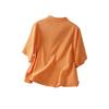 Women's Retro Loose Fit Linen Cotton Blouse With Buttons And Embroidery
