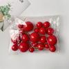 20PCS Cake Topper Ball Set 2cm-4cm Spheres DIY Christmas Ball Birthday Cake Decoration for Party Celebrate Wedding Glitter Balls