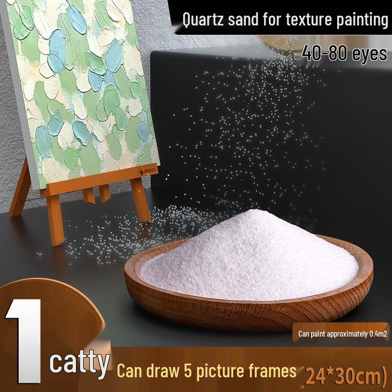 

DIY Acrylic Texture Painting Kit with Quartz Sand