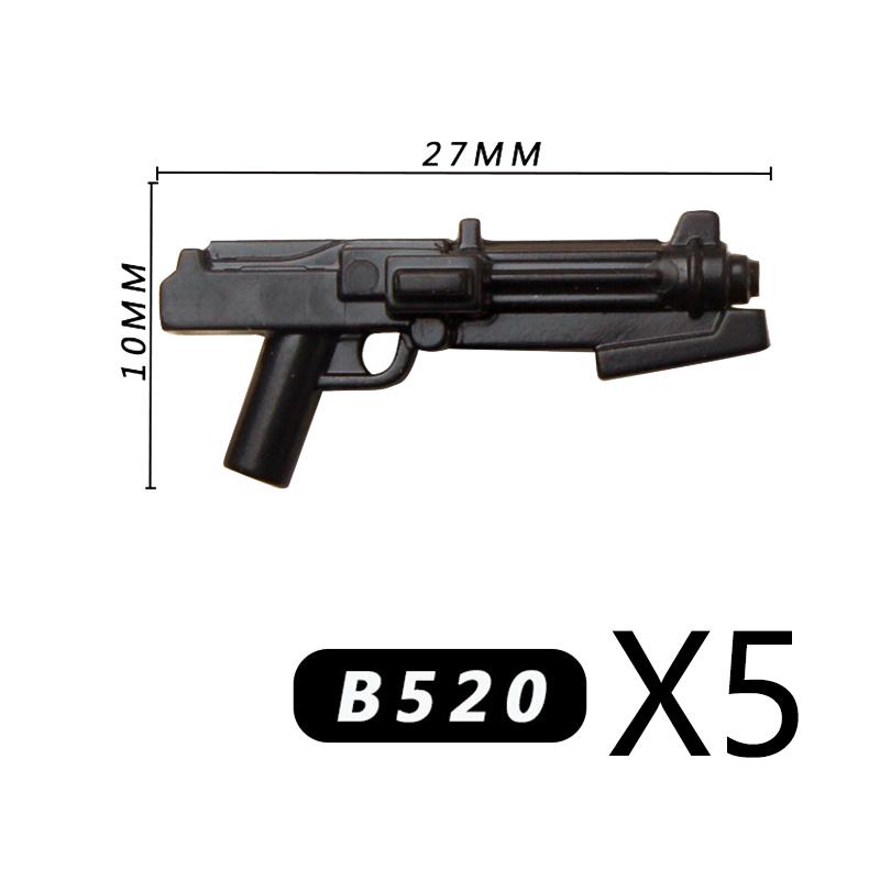 Military Building Blocks MOC Star Movie Characters Solider Figures War Mini Bricks Weapons Accessories Guns Cloak Axe Armor