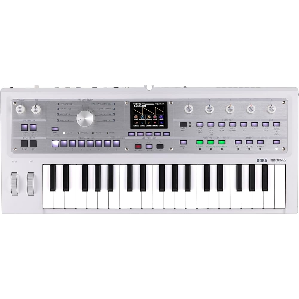 KORG (KORG) Synthesizer MicroKORG 2 Limited Color/Analog Modeling/Vocoder/Compact/Color Display/B...