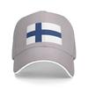 Cappellino da Baseball alla Moda con Bandiera della Finlandia Uomo Donna Traspirante Cappello da Papà Sportivo
