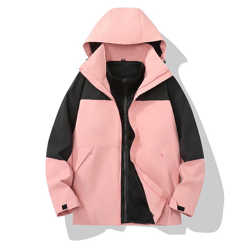 Thickened Liner Couple Hiking Jacket Autumn and Winter Jacket Jacket Three-in-one