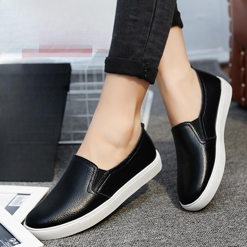 New Flat Women's Single Shoes Casual Board Shoes and Loafers