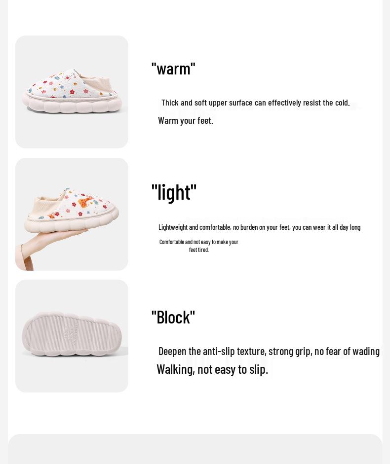 Breathable Postpartum Slippers - Soft Sole, Non-Slip, Cotton, for Summer or Spring/Fall Pregnant Women