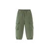 Minibala Kids' Spring/Autumn Straight-Leg Casual Cargo Pants