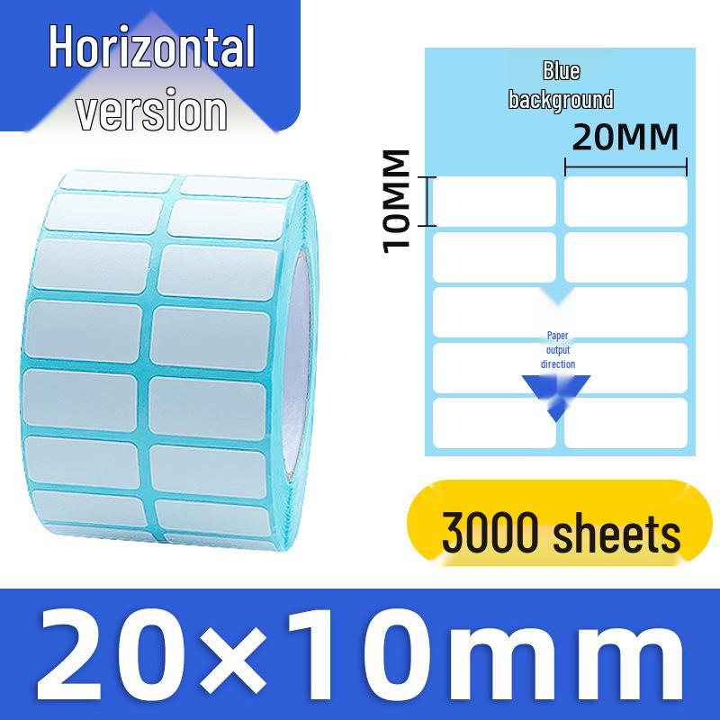 Durable 100x100 Self-Adhesive Thermal Label Paper for Supermarket Barcodes & Express Waybills