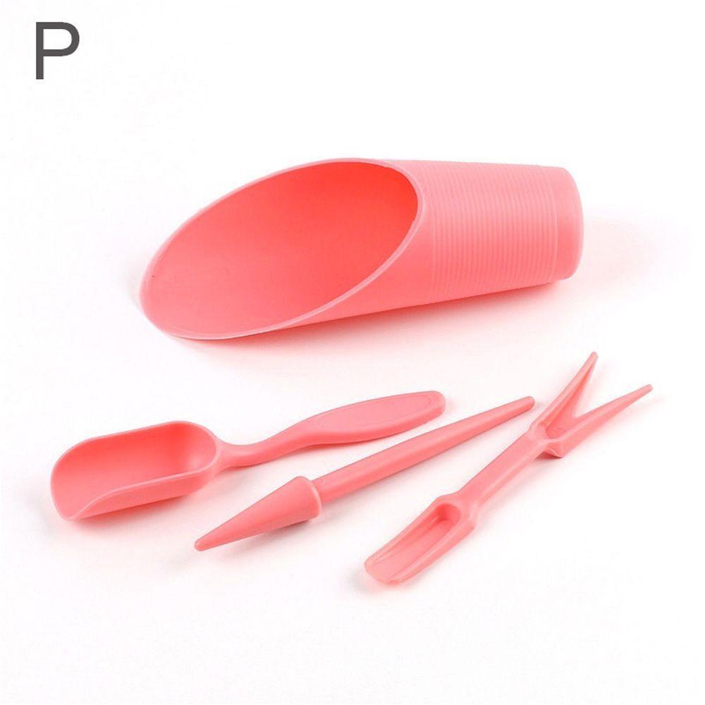 

4 шт. Бонсай Пересадка Бурение Посадка Посадочное устройство Набор для посадки Суккуленты Инструмент Садовые аксессуары розовый