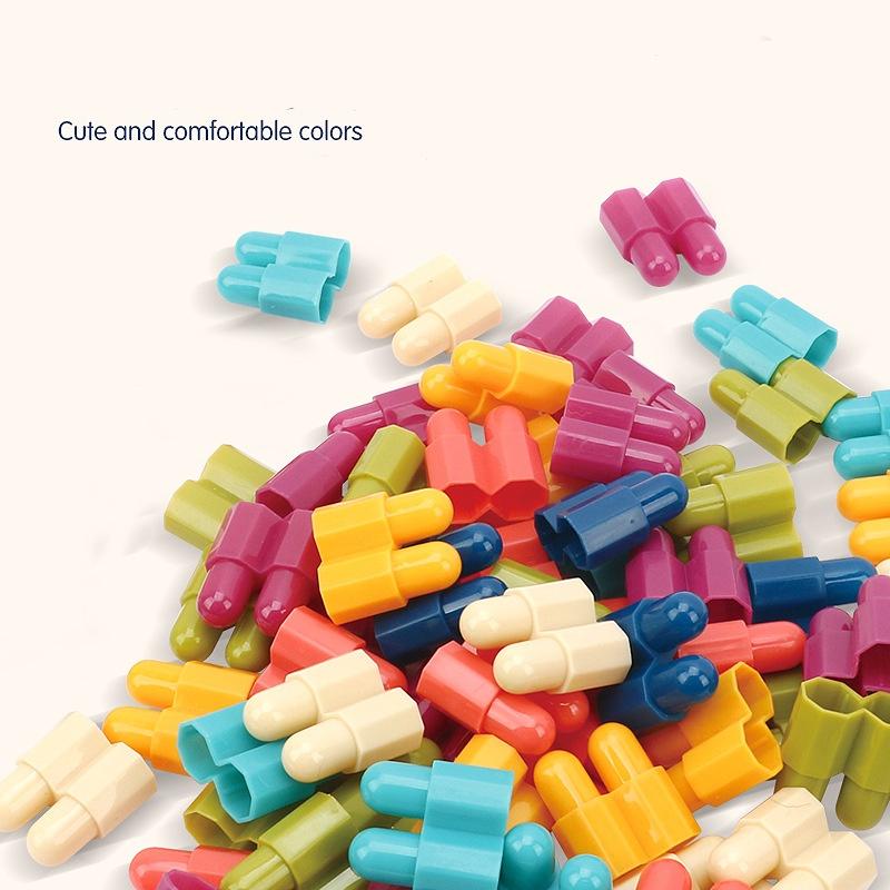 Bullet Building Pellet Blocks Toy Diy Assembling Toys Early Education Gift Kids