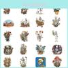 Cartoon Art Skull Sticker Set Personalize Your Guitar Notebook Or Luggage With 50 Waterproof Decals