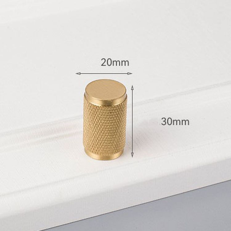 Black Gold Brass Knurled Handle Pulls Antique Door Cabinet Drawer Brass Knurled Knob Handle