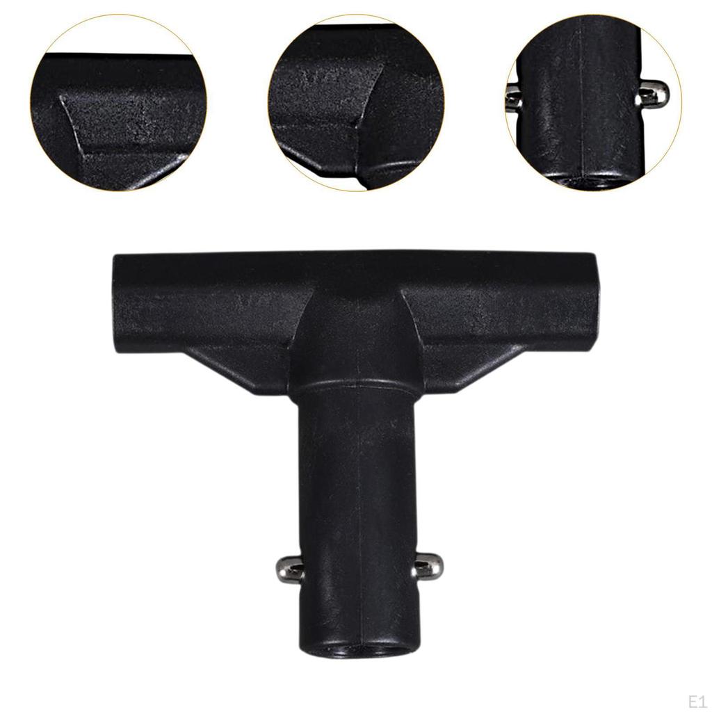 8Pcs Trampoline T Tube Connector Pole End Cap Sturdy Replacement Reusable Covers for