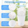 10 Pcs Self Watering Planter Lazy Hydroponic Flower Pot Plastic Translucent Self-absorbent Flower Pot Desktop Decoration