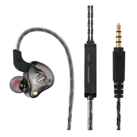 Wired In-Ear Headphones for Gaming, Deep Bass, Microphone, Headphone Jack, Smartphone Compatible, Call Function, Stylish, Popular, Sports