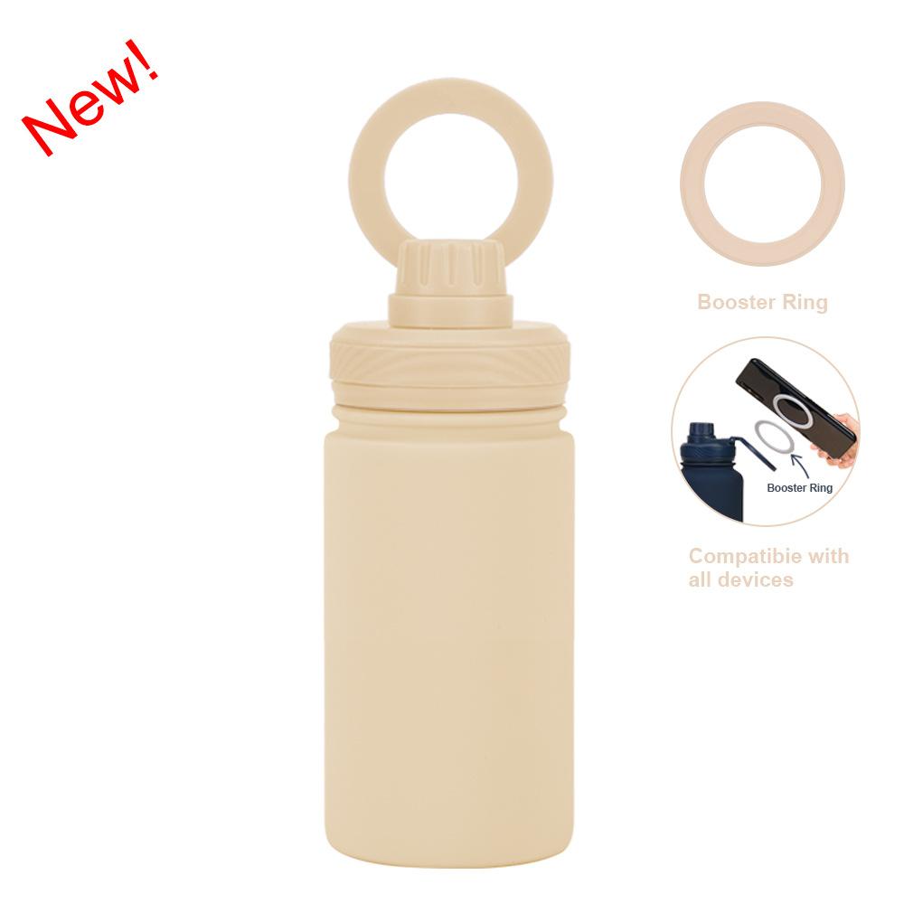 350Ml Stainless Steel Sports Water Cup Wide Mouth Portable Bottle 316L Magnetic Thermos Cup