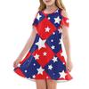 Girls' A-Line Dress -Summer Sleeveless Casual Sundress Toddler Dress