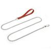 Stainless steel leash Outdoor dog walking leash Dog leash Metal anti-bite dog chain Iron chain Small medium and large dog