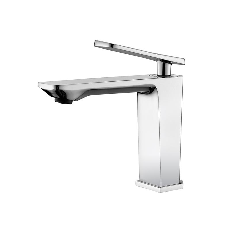 

VGX Luxury Bathroom Faucets Basin Mixer Sink Faucet Gourmet Washbasin Taps Hot Cold Water Tap Square Tapware Brass Chrome Black