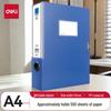 Deli A4 Plastic Document File Box, 55mm