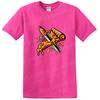 Pizza Slice W/ Sword Graphic Funny T Shirt Cool Foodie Tee Design Food Lover