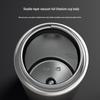 TEMEKE 420ml Double-Layer Pure Titanium Insulated Tea Cup