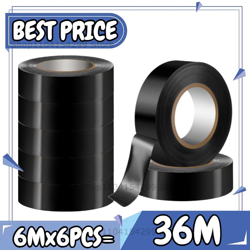 Electrical Insulating Tape Black Electrical Tapes Flame Retardant Strong Adhesive Wire Harness Tape for Electrical Wiring Tape