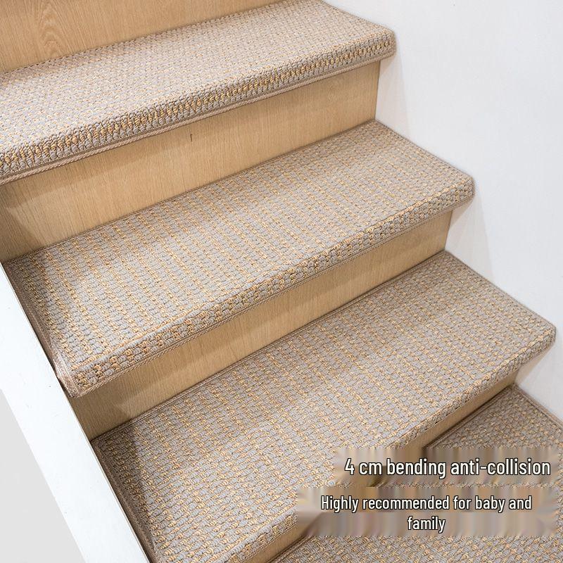 Thickened Self-Adhesive Non-Slip Stair Tread Mat for Solid Wood Stairs