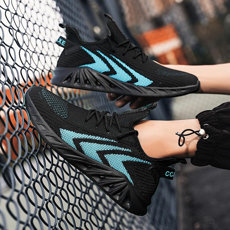 Herren Sportschuhe 2024 Frühling Outdoor Atmungsaktiv Dicke Sohlen Mode Mesh Schuhe Lässig Walking Vulkanisierte Schuhe Zapatos Hombre