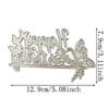 Metal Die Cuts Butterfly Letter Embossing Template Stencil Scrapbooking for Card