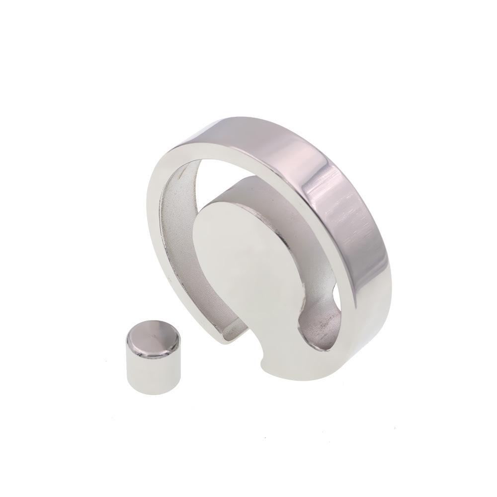 Stainless Steel Scrotum Pendant Egg Clip Men's Metal Sex Rings Alternative Adult Toy Weight-Bearing Climax