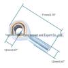 12mm Ball Joint for ATV, Motorcycle, Off-Road Vehicle, Kart, Four-Wheel Drive Steering Knuckle
