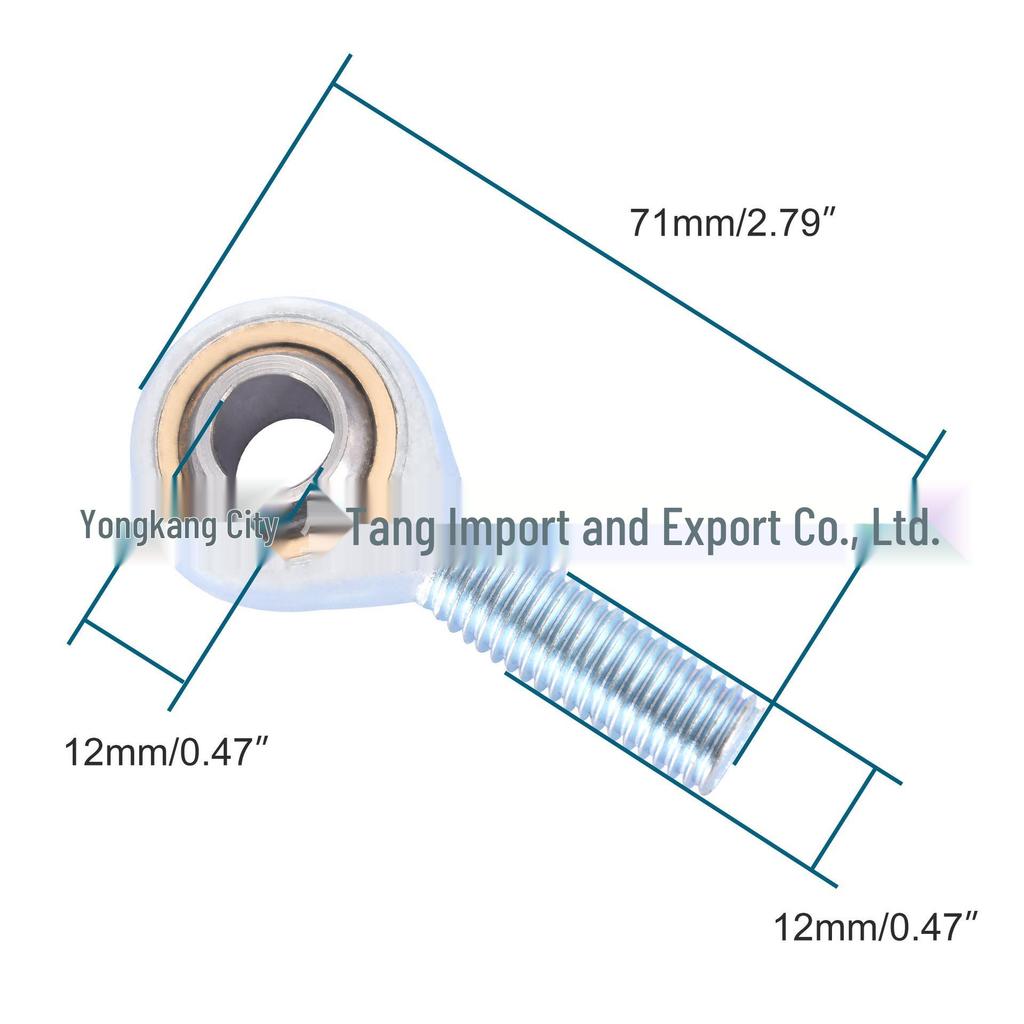 12mm Ball Joint for ATV, Motorcycle, Off-Road Vehicle, Kart, Four-Wheel Drive Steering Knuckle
