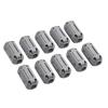 Ferrite Ring Core Clips 10 Pack for USB Mouse & Headphone Cables Minimizing Electromagnetic Interference Effectively