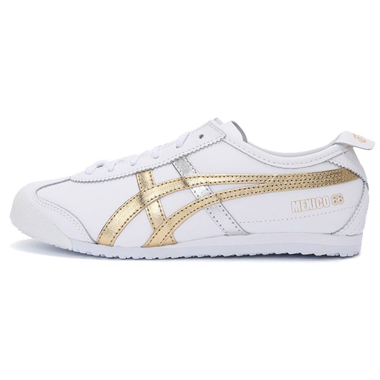 ONITSUKA TIGER Mexico 66 Comfortable Lightweight Non-Slip Low-Top Casual Shoes Unisex Sneaker White 1183A869-100