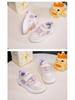 Girls' 2026 Cartoon Velcro Casual Sports Shoes - Non-slip, Spring/Autumn, Student Single Shoes