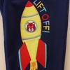 New Arrival Boys' Trousers: European & American Style with Cartoon Rocket Embroidery Sports Pants
