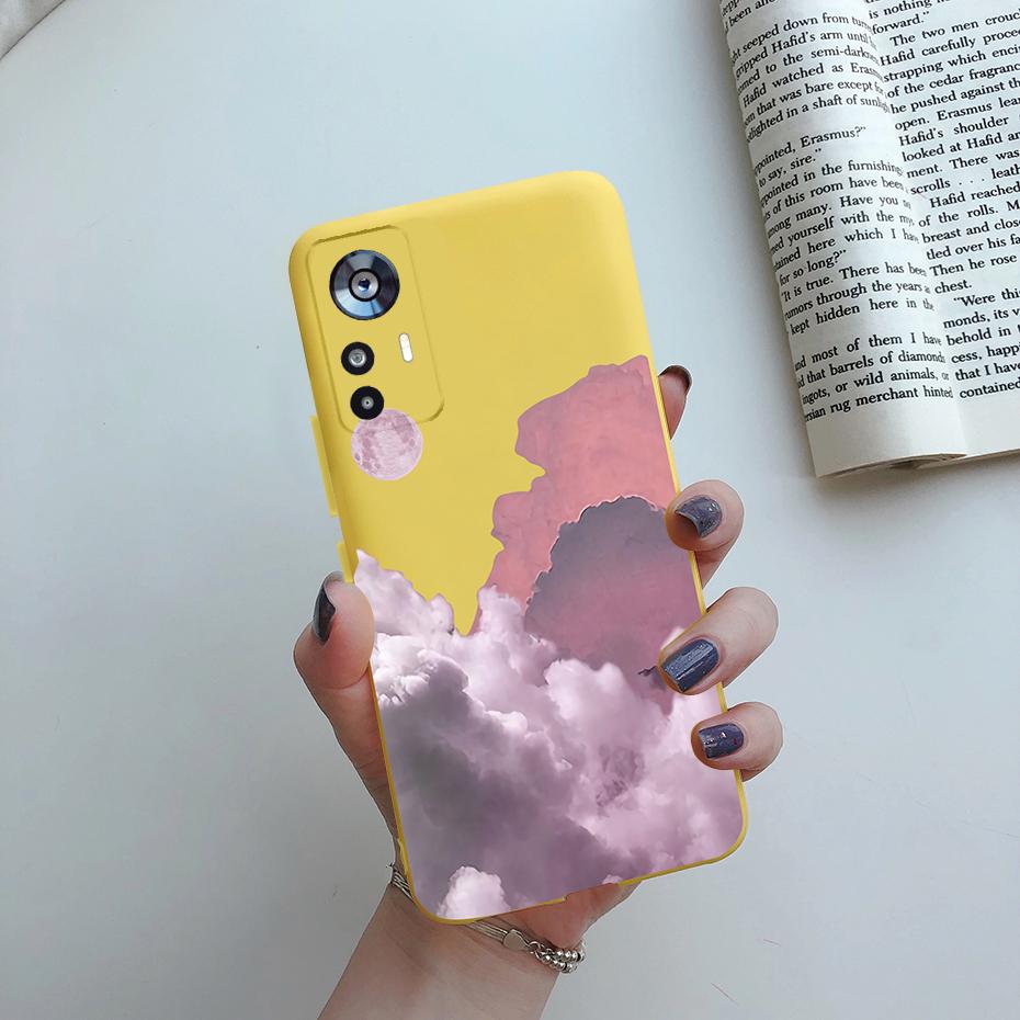 For Xiaomi 12T Pro Case Colorful Rainbow Flower TPU Back Cover For Xiomi Xiaomi Mi12T Mi 12 T 12T Xiaomi12T Pro Soft Cases Coque