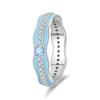 Rings 925 Silver Star Moon Colorful Sparkling Zircon Simple Rings For Women Exquisite Wedding Engagement Birthday Jewelry Gifts