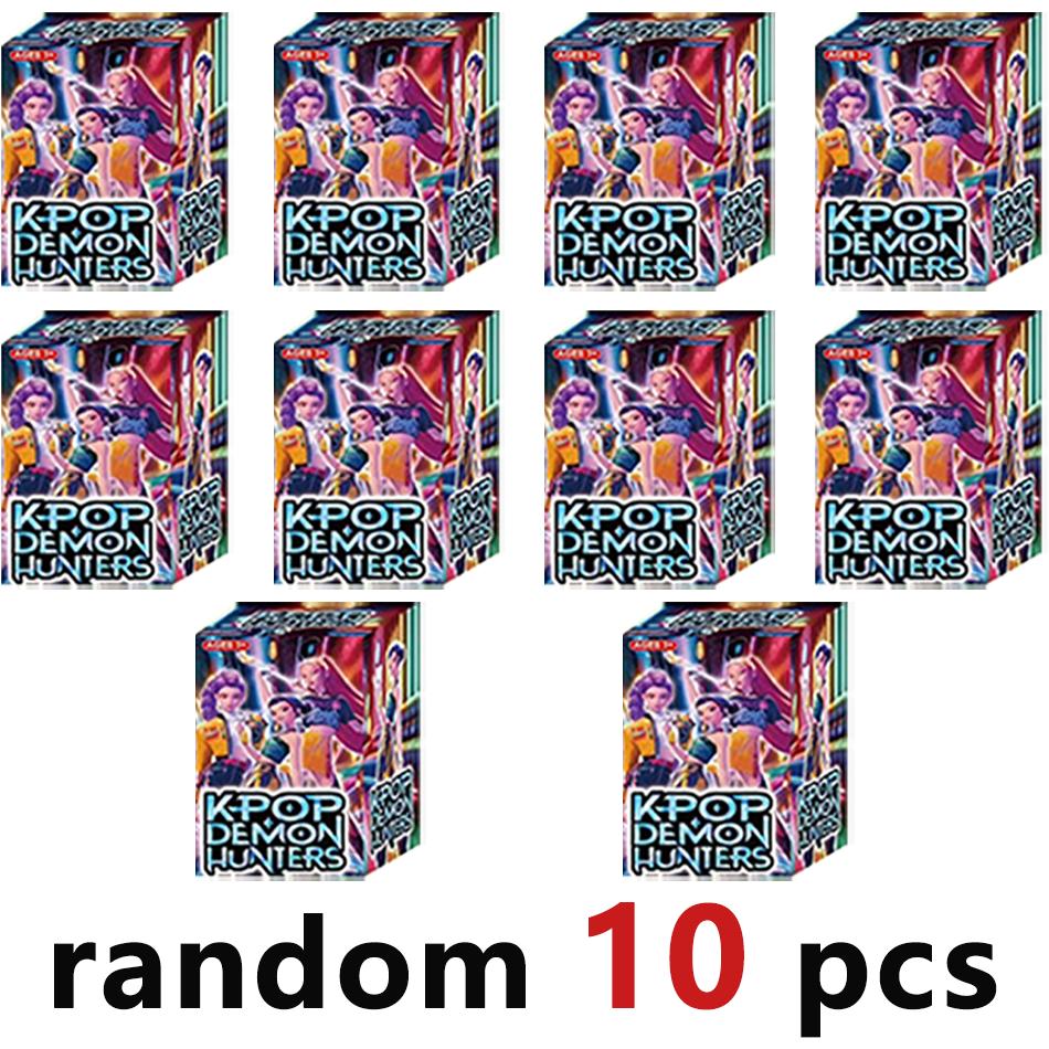 Kpop Demon Hunters Action Figure Toy Derpys Tiger Rumi Mira Zoey Sussy Figurine Doll For Fans Gift Birthday Gifts