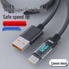 120W Super Flash Type-C Fast Charging Cable for Apple & Huawei Honor 6A