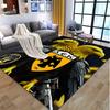 AEK Athens FC Pattern Rug, Indoor/Outdoor Mat, for Picnic, Gameroom, Bedroom, Office, Living Room, Home Decor Carpet, Birthday Gift
