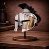Leonidas Spartan Helmet Ancient Greek Warrior Armor 300 Movie Inspired Helmet for Cosplay, LARP Collector Display.